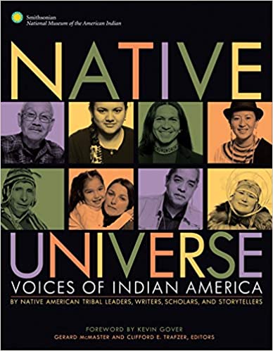 Native universe: Voices of Indian America (book cover)