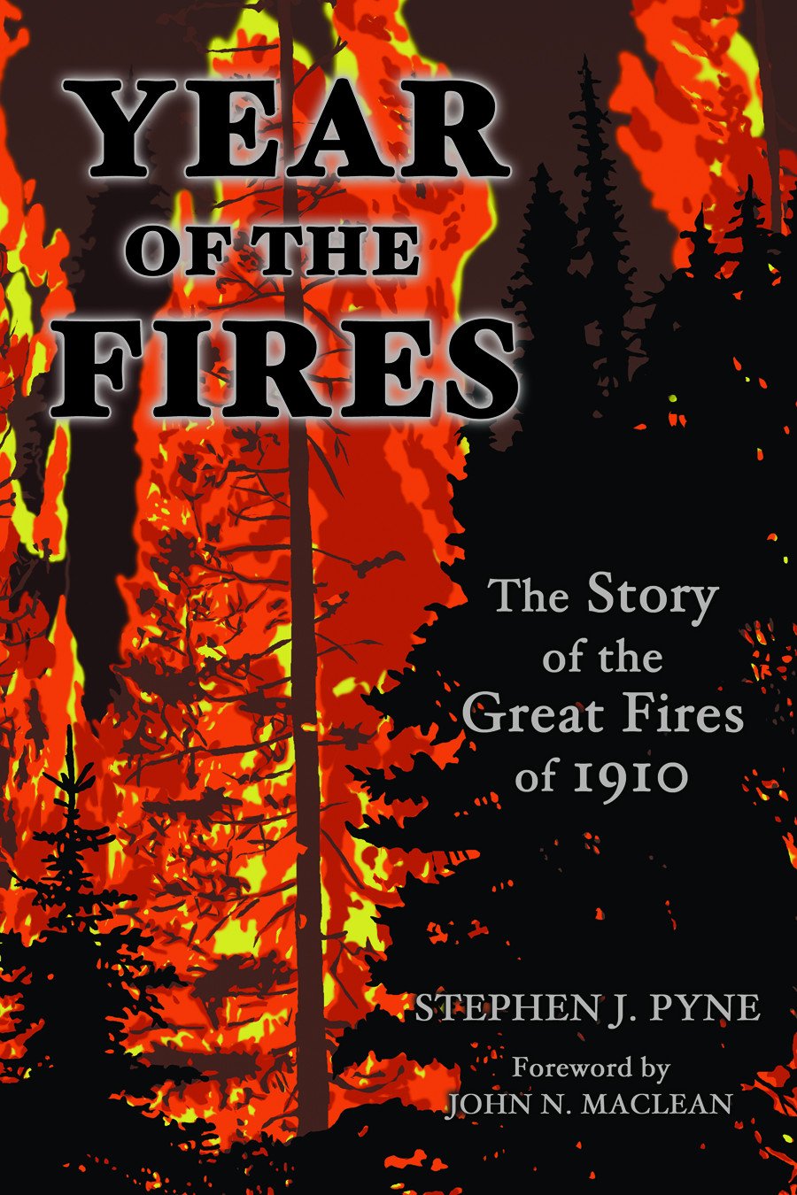 Year of the fires: The story of the great fires of 1910 (book cover)