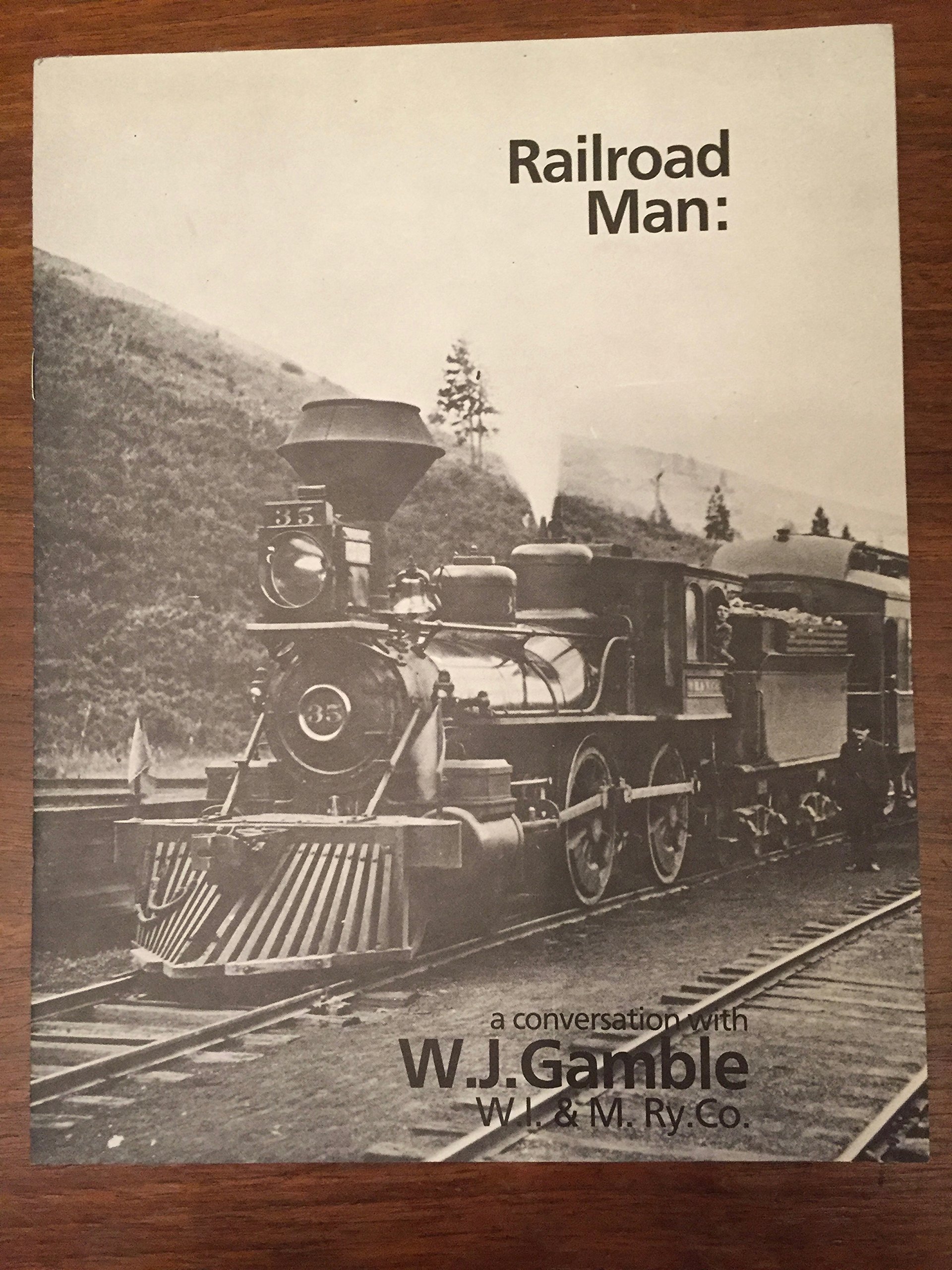 Railroad man: A conversation (book cover)