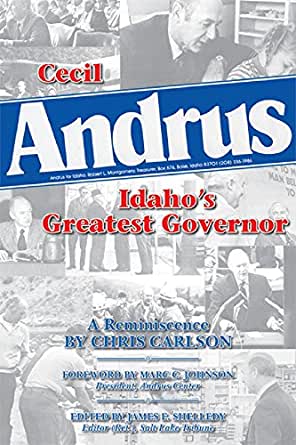 Cecil Andrus: Idaho's Greatest Governor (book cover)