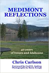 Medimont reflections: Forty years of issues and Idahoans (book cover)