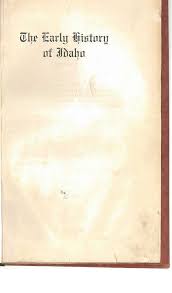 Early history of Idaho (book cover)