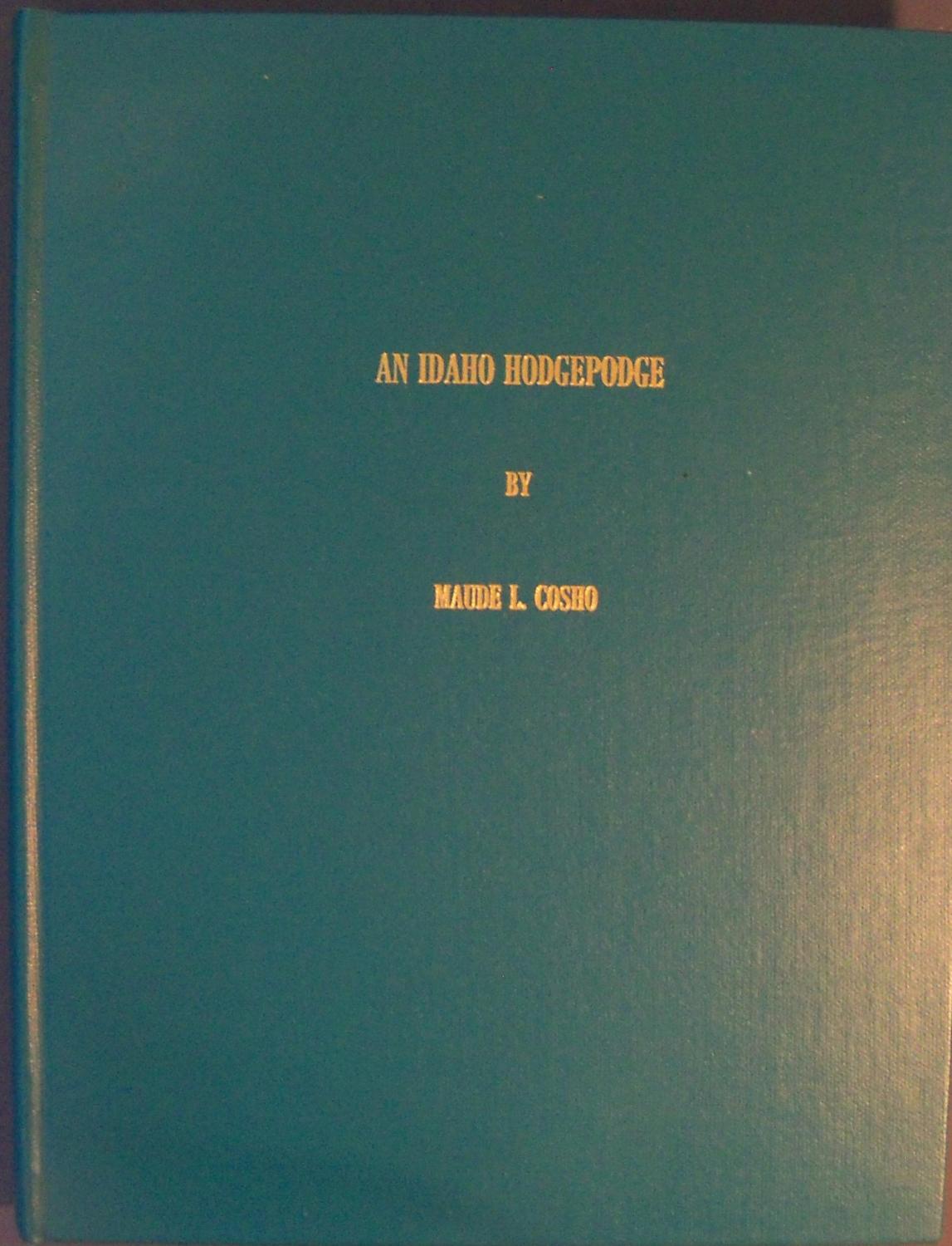 An Idaho hodgepodge (book cover)