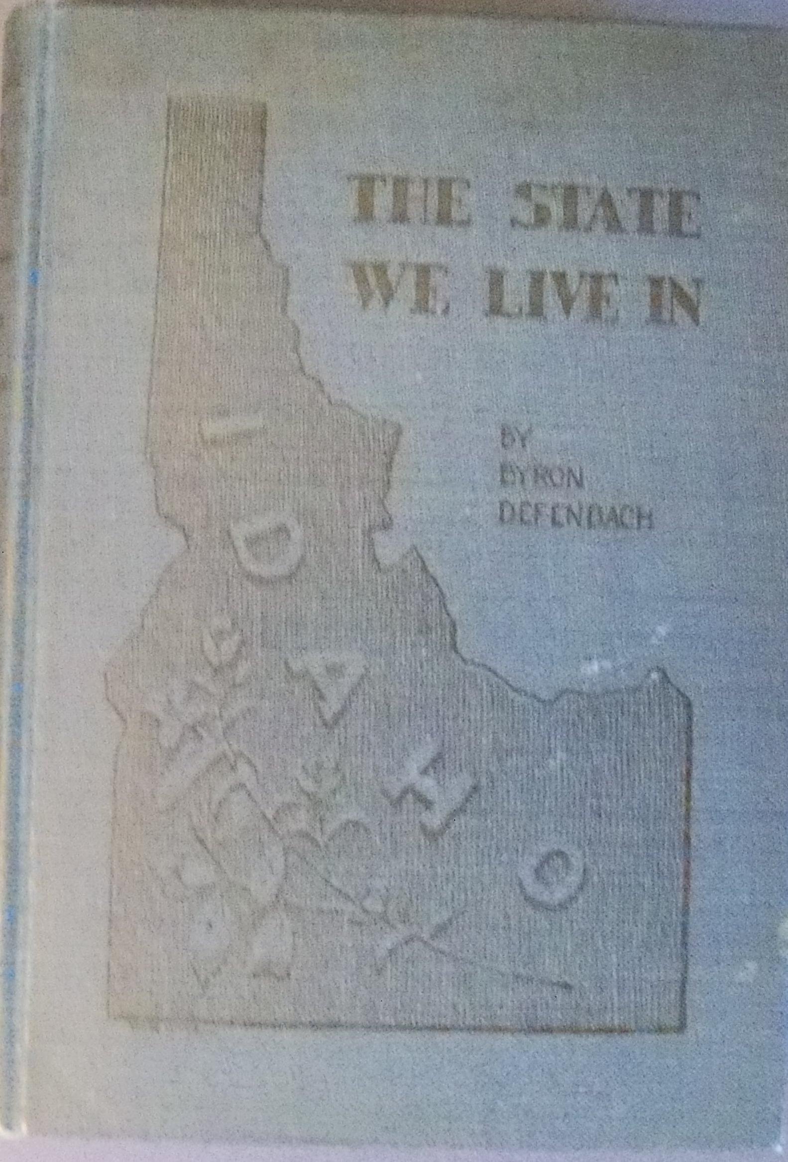 The state we live in, Idaho (book cover)