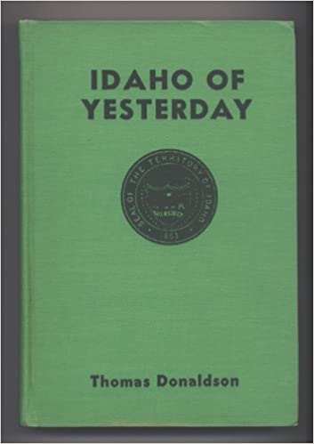 Idaho of yesterday (book cover)