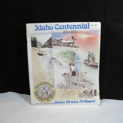 Idaho centennial, 1890-1990 (book cover)