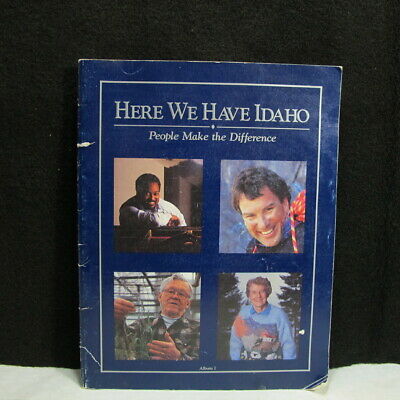 Here we have Idaho: People make the difference (book cover)