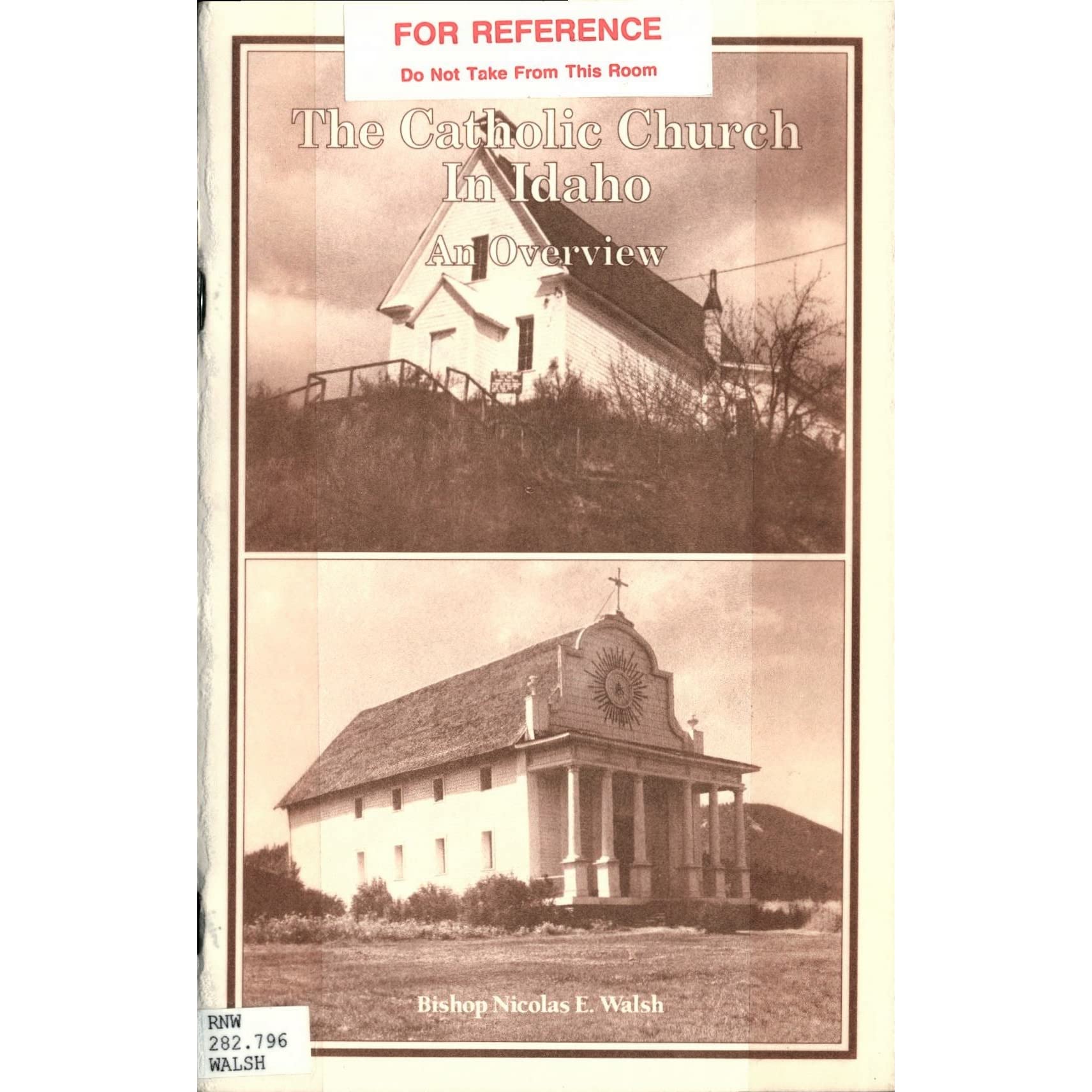 The Catholic Church in Idaho: An overview (book cover)