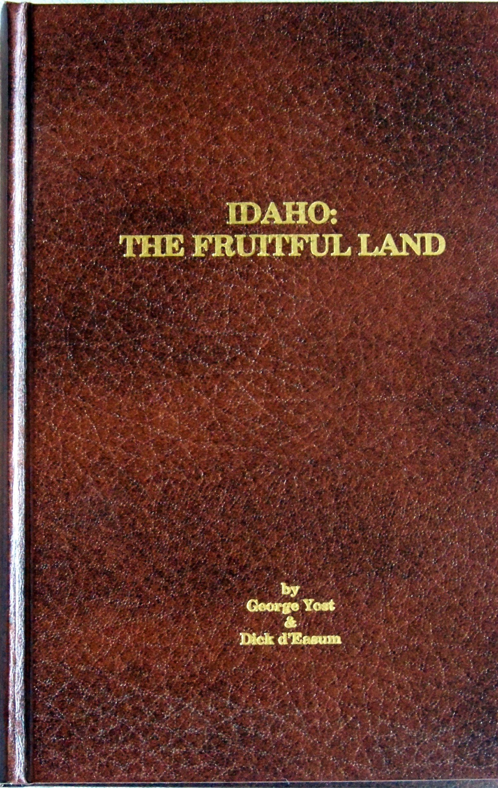 Idaho, the fruitful land (book cover)