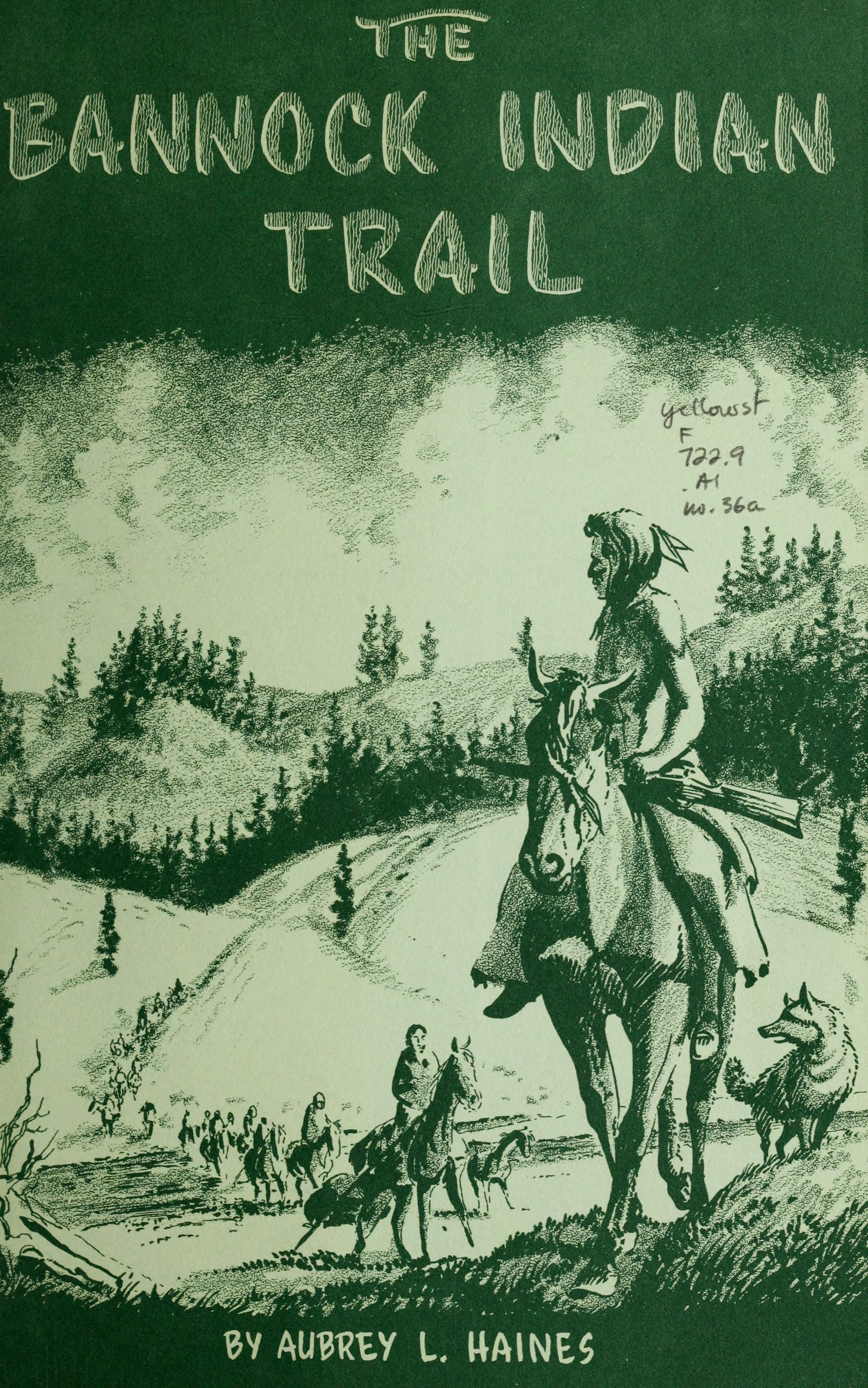 The Bannock Indian trail (book cover)