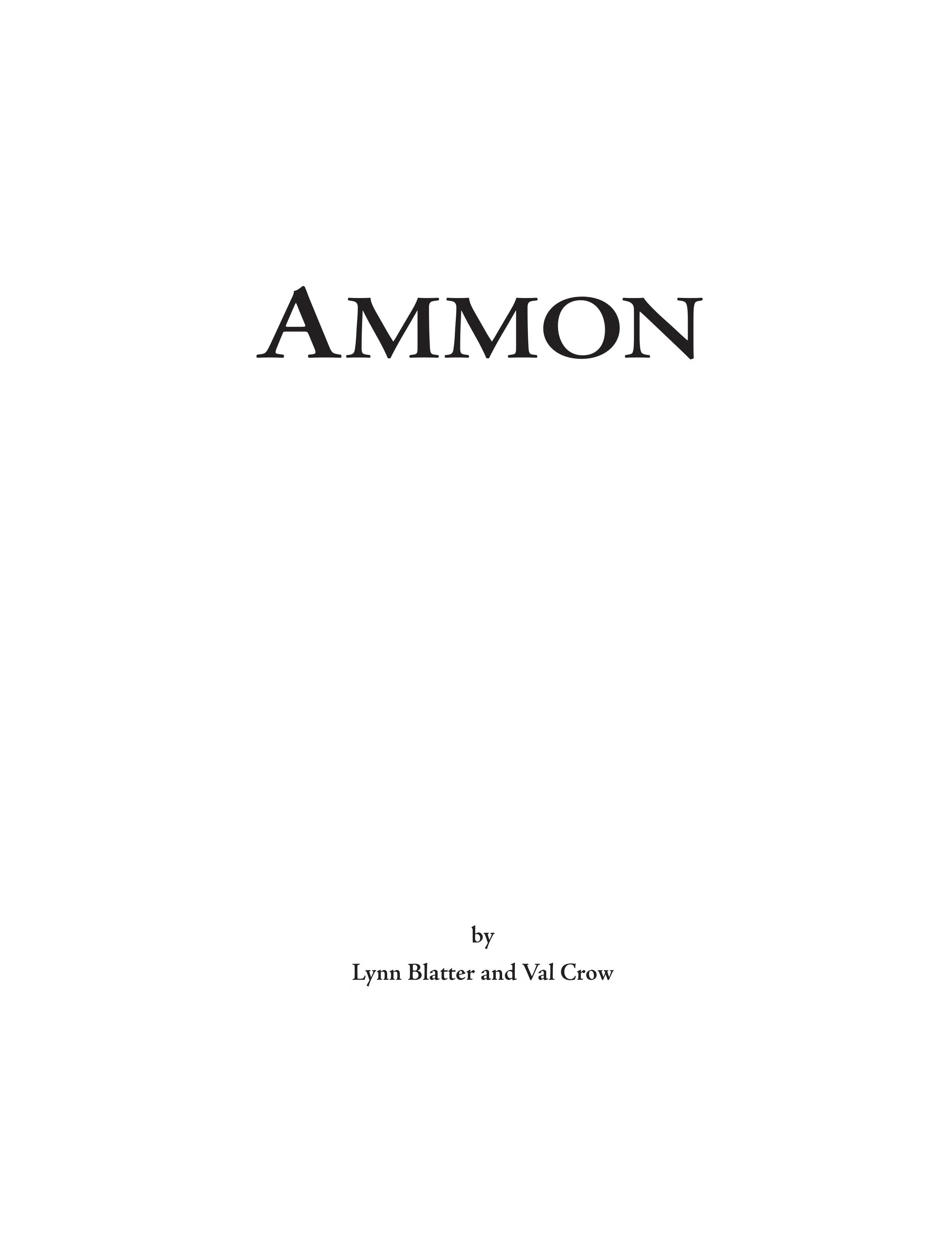 Ammon (book cover)