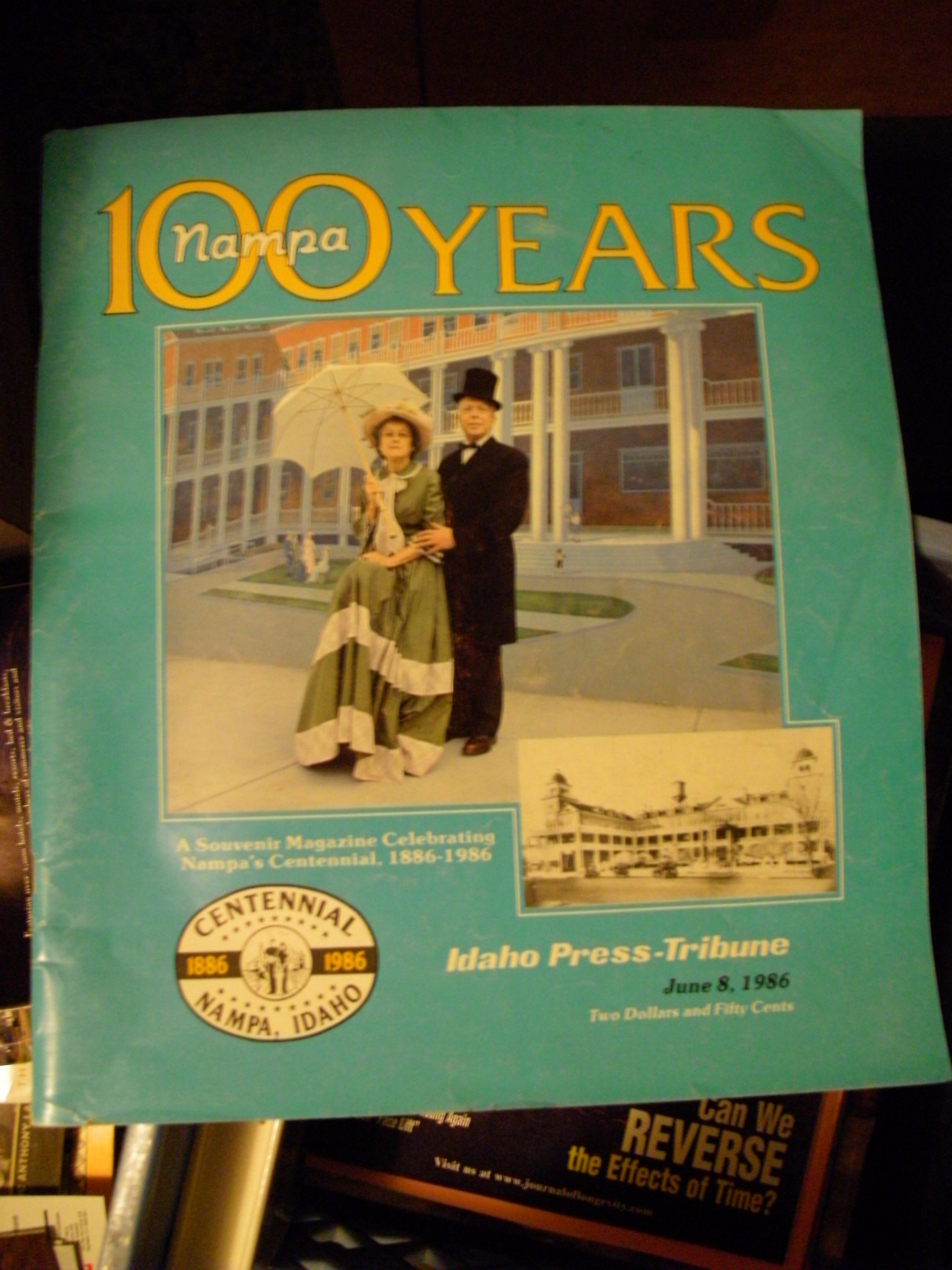 Nampa 100 years (book cover)