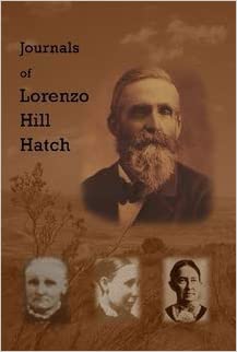Lorenzo Hill Hatch journal (book cover)
