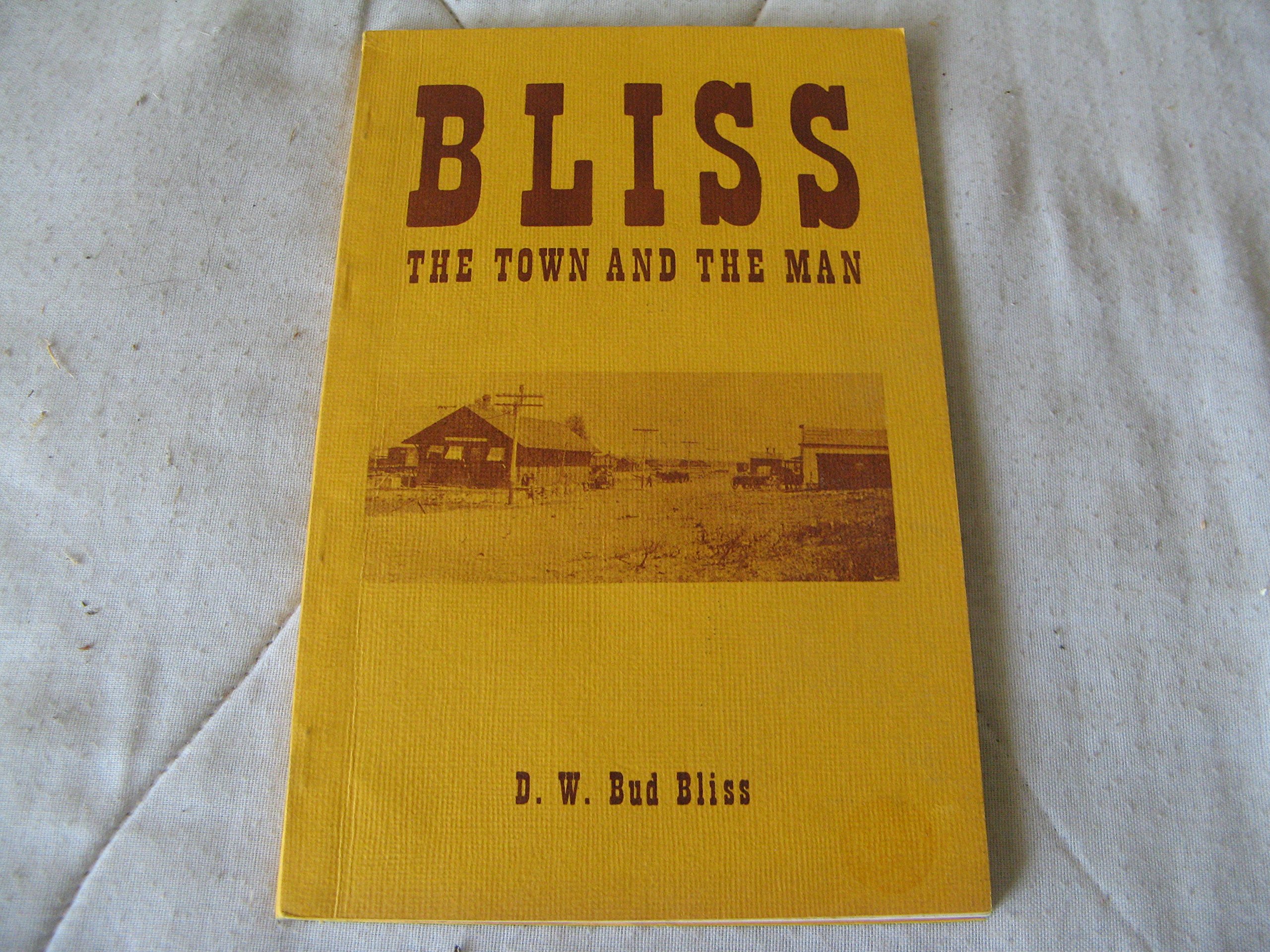 Bliss, the town and the man (book cover)