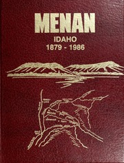 Menan, Idaho 1879-1986 (book cover)