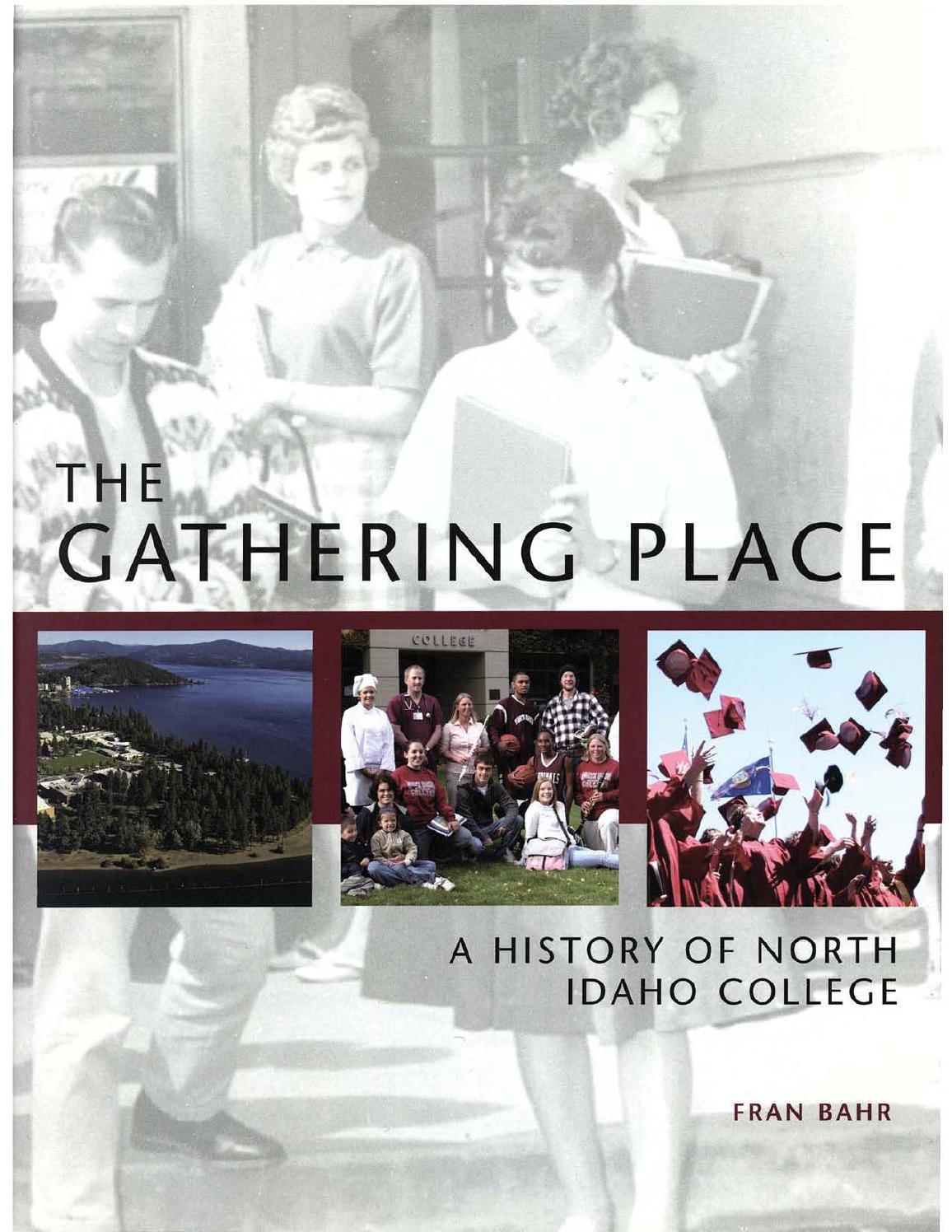 The gathering place: A history of North Idaho College (book cover)