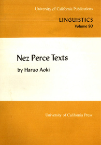 Nez Perce texts