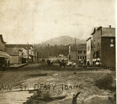 Main Street of Deary