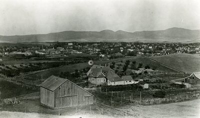 View of Moscow, Idaho from the southwest