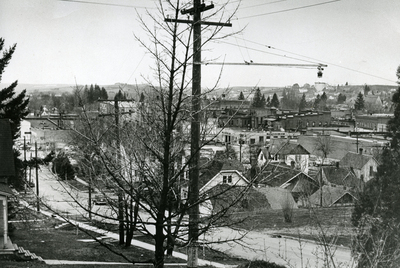 Moscow, Idaho, looking northwest