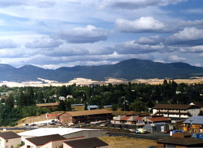 Northeast Moscow, Idaho in color