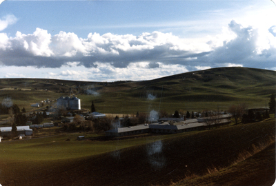 A view south from Moscow, Idaho