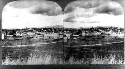 Stereoptic panoramic view of Moscow, Idaho