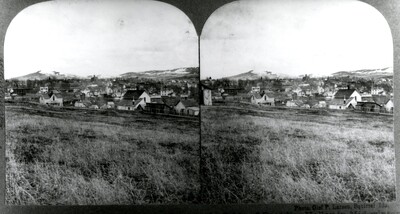 Stereoptic panoramic view of Moscow, Idaho