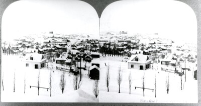 Stereoptic panoramic view of Moscow, Idaho