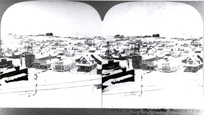 Stereoptic panoramic view of Moscow, Idaho
