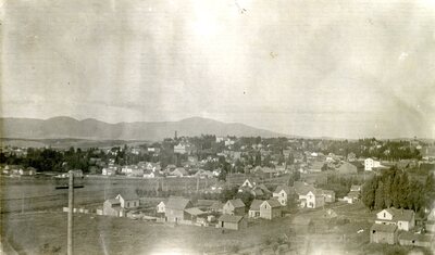 View of Moscow, Idaho from Morrill Hall, University of Idaho.