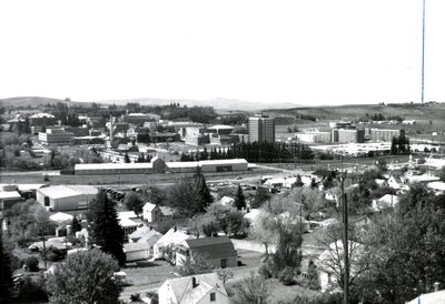 Looking South at the University of Idaho