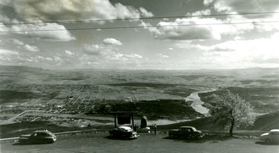A view of the Lewiston Grade