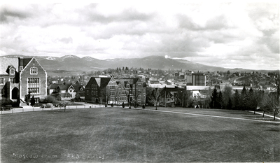 Moscow from Idaho campus