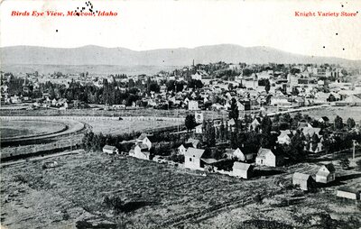Birds Eye View, Moscow, Idaho