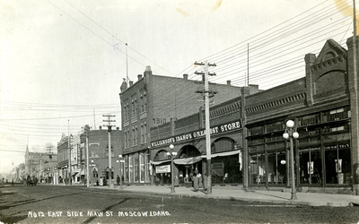 East Side Main Street Postcard