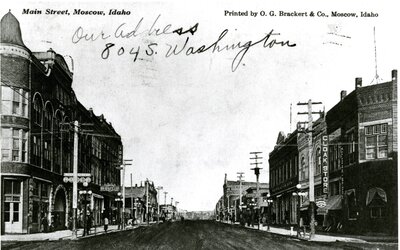 Main Street Postcard