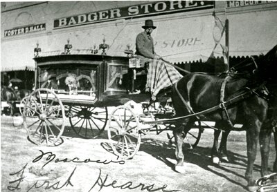 First Hearse in Moscow