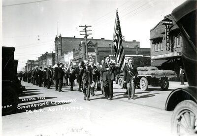 Laying the Cornerstone Ceremony