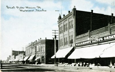 Williamson's on Main Street Postcard