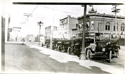 Main Street and Model T's