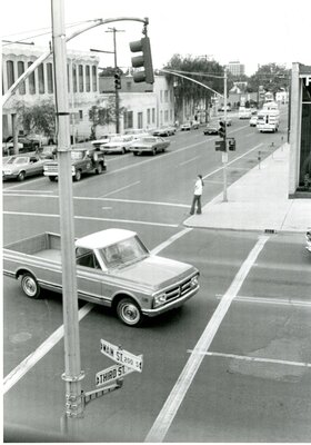 Second Story View of Main and 3rd Streets