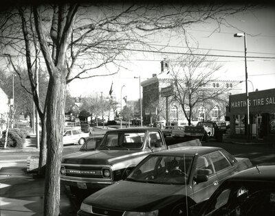 2nd Street and Main Facing East