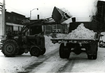 Snow Removal on Main Street