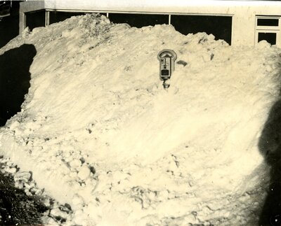 Parking Meter in the Snow