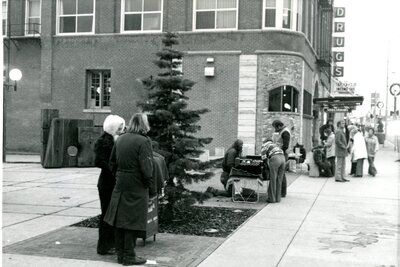 A Vendor in Friendship Square