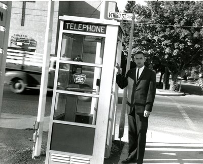 Telephone Booth on 3rd Street