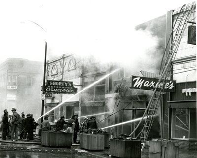 Fire on Main Street