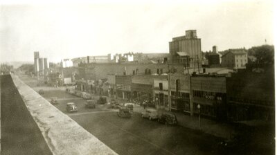 Roof View of Main Street