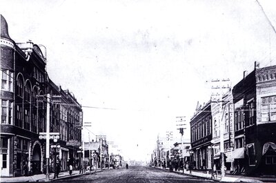 Moscow Hotel And Cloak Store on Main Street